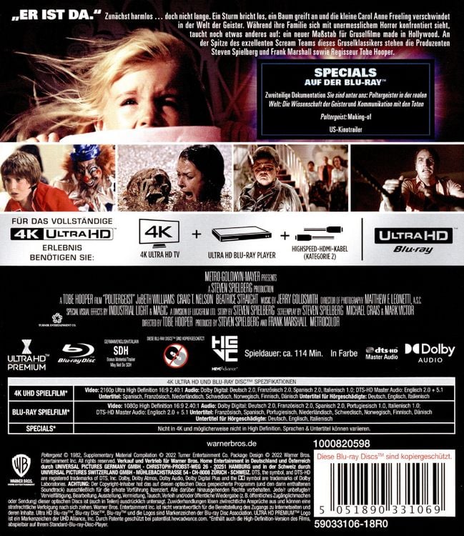 Produktbild: Poltergeist (+ Blu-ray)
