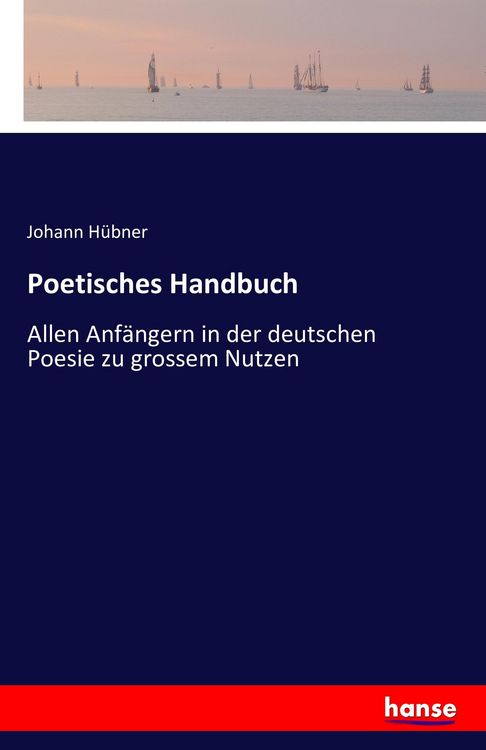 Produktbild: Poetisches Handbuch