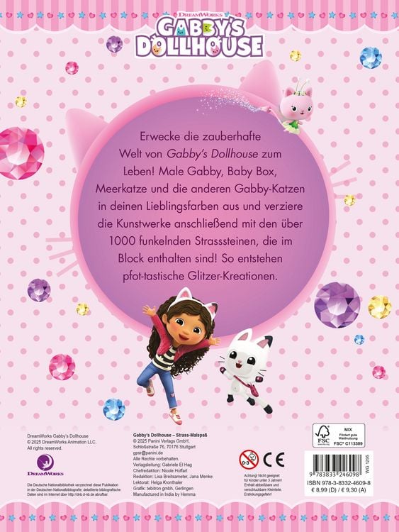 Produktbild: Gabby's Dollhouse: Mein Strass-Malspa&szlig;