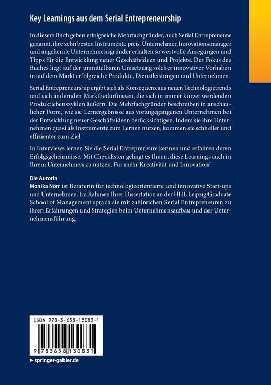 Produktbild: Key Learnings aus dem Serial Entrepreneurship