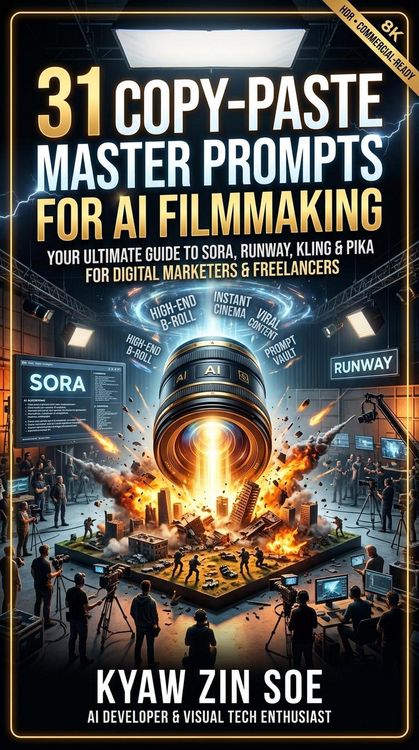 Produktbild: 31 Copy - Paste Master Prompts for AI Filmmaking