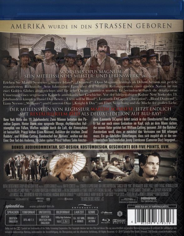 Produktbild: Gangs of New York - Remastered Deluxe Version
