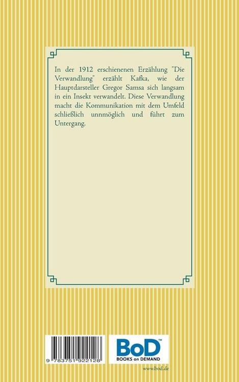 Produktbild: Die Verwandlung