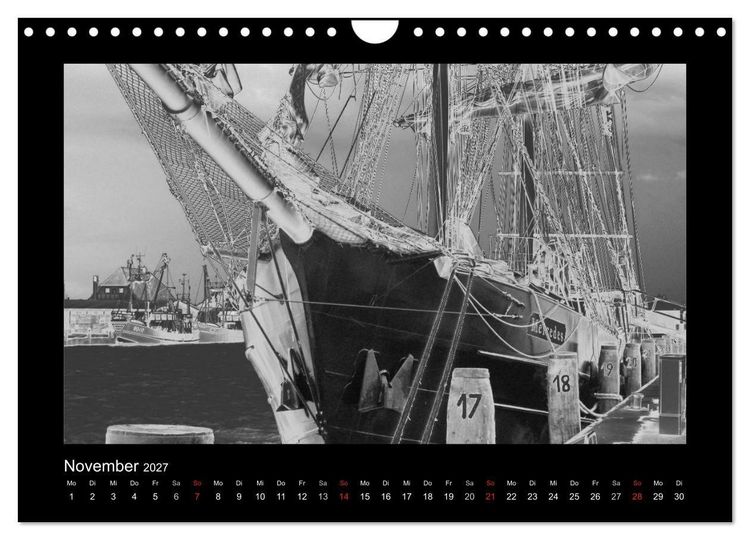 Produktbild: Schiffe anders (Wandkalender 2027 DIN A4 quer), CALVENDO Monatskalender