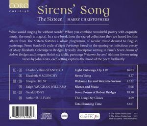 Produktbild: Siren's Song - Vokalwerke