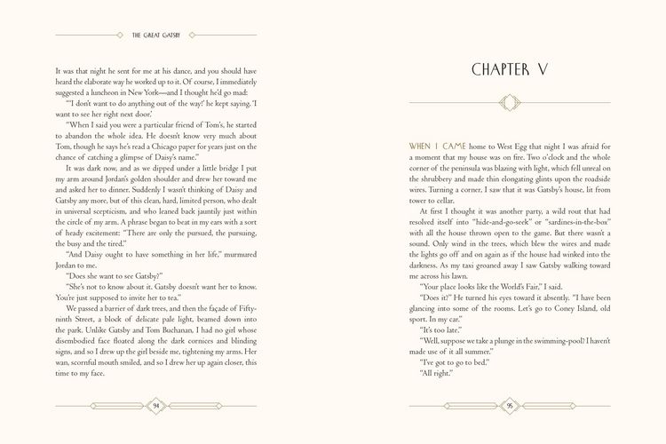 Produktbild: The Great Gatsby. Deluxe Illustrated Edition