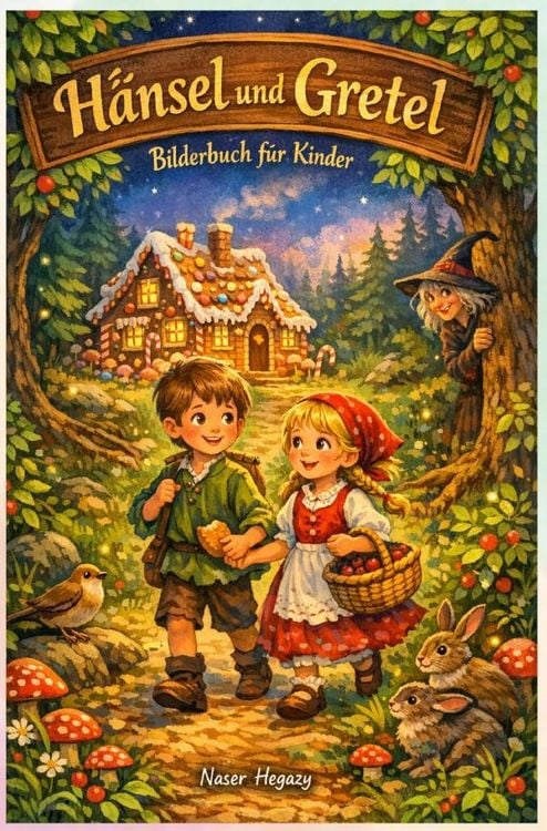 Produktbild: H&auml;nsel und Gretel &ndash; Bilderbuch f&uuml;r Kinder