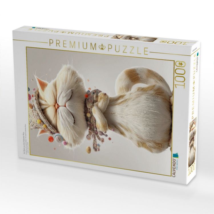 Produktbild: CALVENDO Puzzle Ein Motiv aus dem Kalender Miau & Mauz | 1000 Teile Lege-Gr&ouml;&szlig;e 64x48cm Foto-Puzzle f&uuml;r gl&uuml;ckliche Stunden