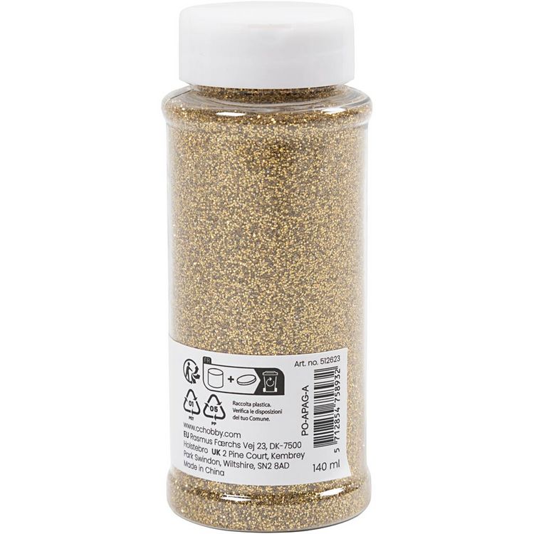 Produktbild: Creativ Company Bio Sparkles, Gold, 140 ml/ 1 Dose