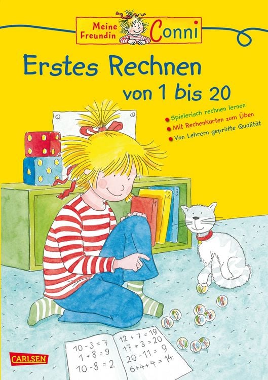 Produktbild: Conni Gelbe Reihe (Besch&auml;ftigungsbuch): Conni Erstes Rechnen