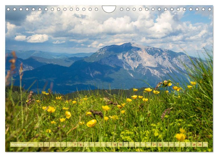 Produktbild: Die Feistritzer Alm - Wandern in den K&auml;rntner Bergen (Wandkalender 2026 DIN A4 quer), CALVENDO Monatskalender