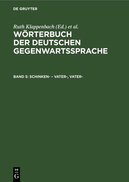 Produktbild: Schinken- &ndash; Vater-, vater-