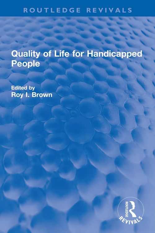 Produktbild: Quality of Life for Handicapped People