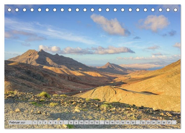 Produktbild: Wundersch&ouml;nes Fuerteventura (Tischkalender 2027 DIN A5 quer), CALVENDO Monatskalender