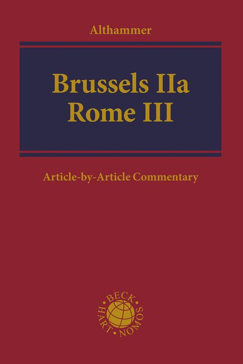 Produktbild: Brussels IIa - Rome III