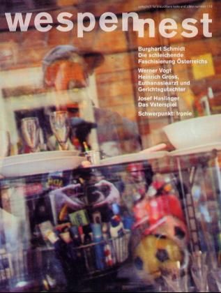 Produktbild: Wespennest. Zeitschrift f&uuml;r brauchbare Texte und Bilder / Ironie