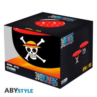 Produktbild: ONE PIECE - Bowl - 600ml - "Skulls" cardboard box