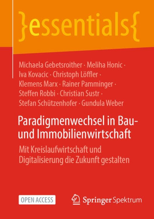 Bild vom Artikel Paradigmenwechsel in Bau- und Immobilienwirtschaft vom Autor Michaela Gebetsroither