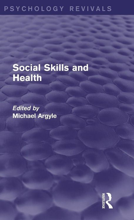 Produktbild: Social Skills and Health (Psychology Revivals)