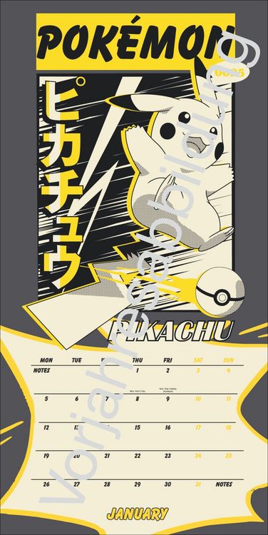 Produktbild: Pok&eacute;mon Broschurkalender 2027