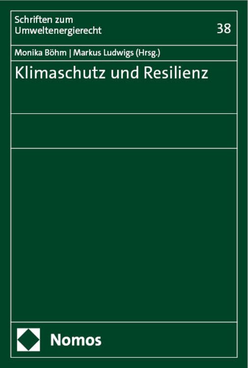 Produktbild: Klimaschutz und Resilienz