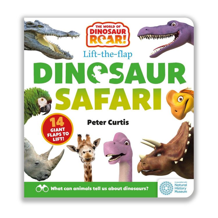 Produktbild: The World of Dinosaur Roar!: Dinosaur Safari: A Lift-the-Flap Book