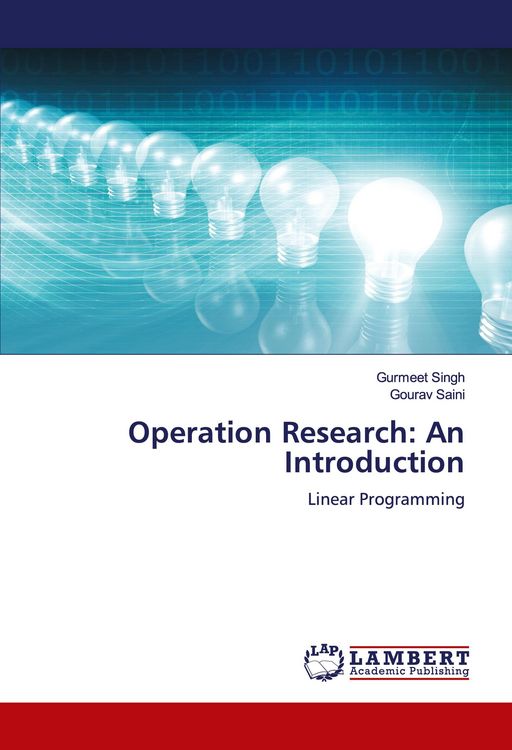 Produktbild: Operation Research: An Introduction