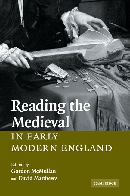 Produktbild: Reading the Medieval in Early Modern England