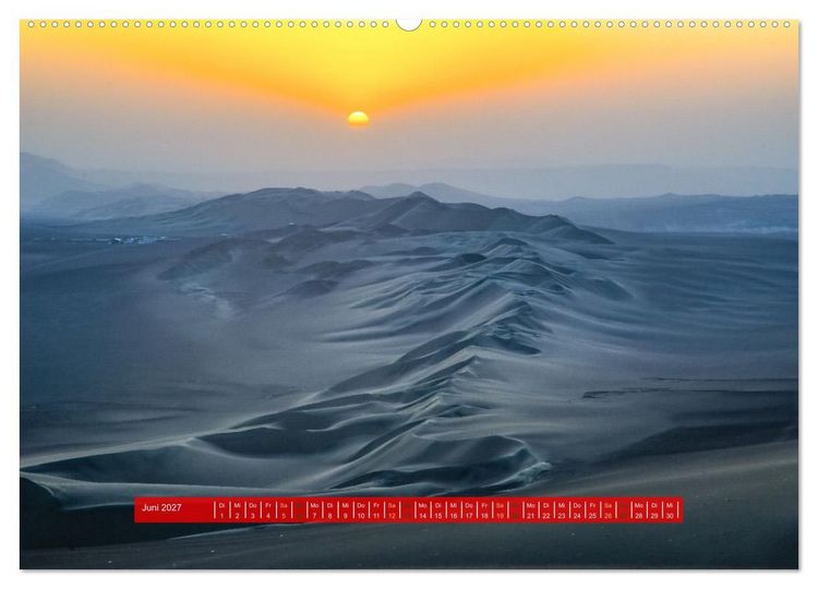 Produktbild: Peru - Magie der Anden (hochwertiger Premium Wandkalender 2027 DIN A2 quer), Kunstdruck in Hochglanz