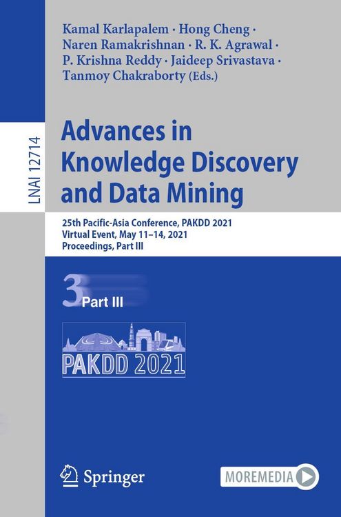 Produktbild: Advances in Knowledge Discovery and Data Mining