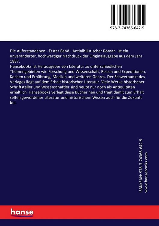 Produktbild: Die Auferstandenen