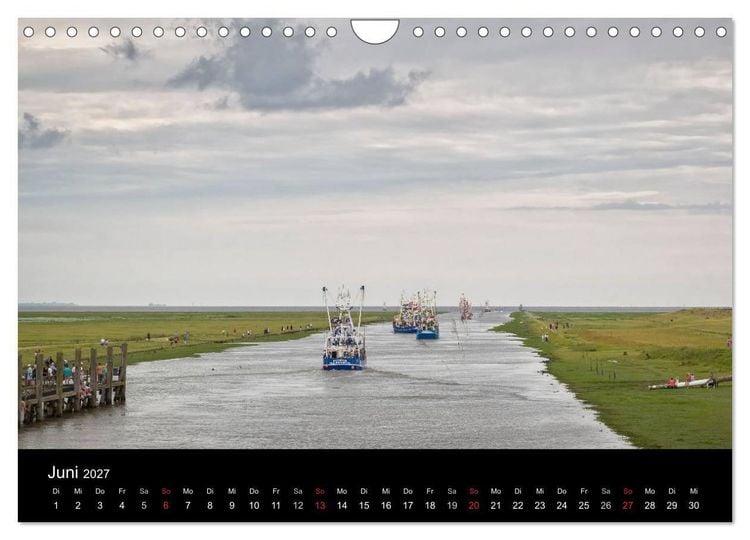Produktbild: NORDWEH-Bilder 2027 (Wandkalender 2027 DIN A4 quer), CALVENDO Monatskalender