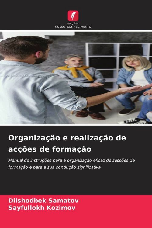 Produktbild: Organiza&ccedil;&atilde;o e realiza&ccedil;&atilde;o de ac&ccedil;&otilde;es de forma&ccedil;&atilde;o