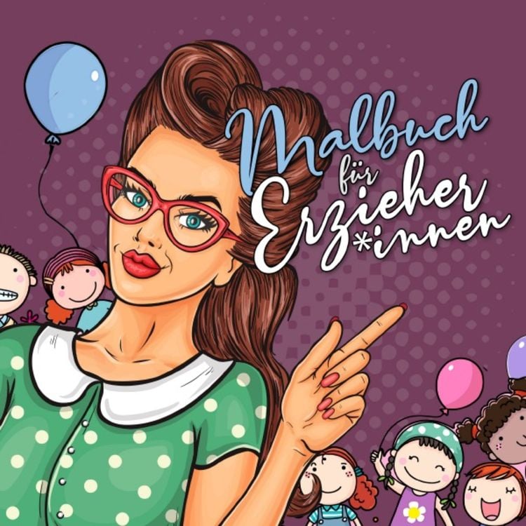 Produktbild: Malbuch f&uuml;r Erzieherinnen, Erzieher
