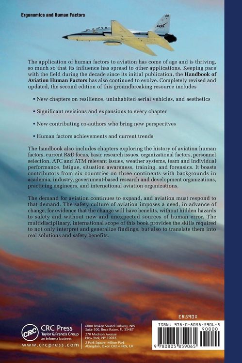 Produktbild: Handbook of Aviation Human Factors