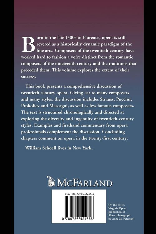 Produktbild: The Opera of the Twentieth Century