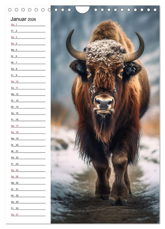 Produktbild: Ganz von vorn (Wandkalender 2026 DIN A4 hoch), CALVENDO Monatskalender