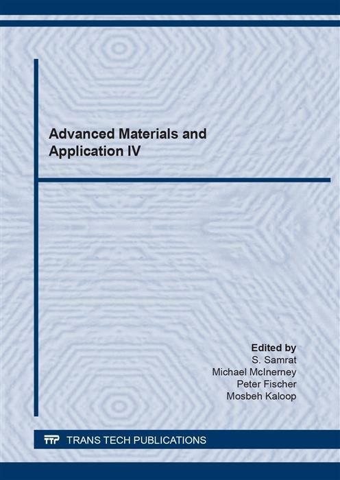 Produktbild: Advanced Materials and Application IV