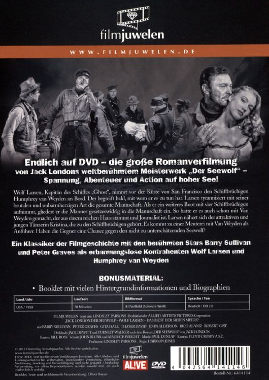 Produktbild: Der Seewolf - Wolf Larsen - Fernsehjuwelen