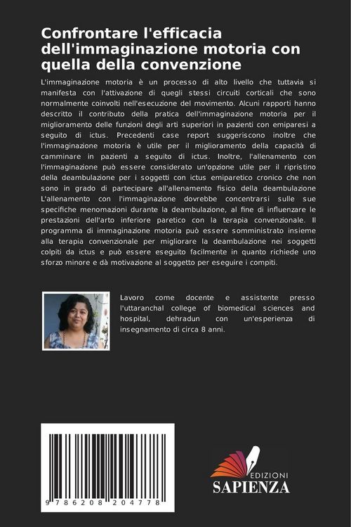 Produktbild: Confrontare l'efficacia dell'immaginazione motoria con quella della convenzione