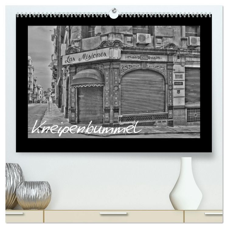 Produktbild: Kneipenbummel (hochwertiger Premium Wandkalender 2027 DIN A2 quer), Kunstdruck in Hochglanz