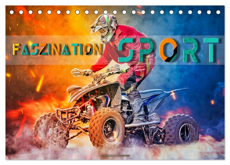 Produktbild: Faszination Sport (Tischkalender 2026 DIN A5 quer), CALVENDO Monatskalender
