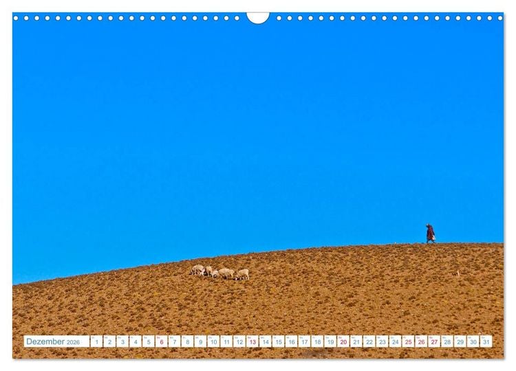 Produktbild: Bolivien - Land und Leute (Wandkalender 2026 DIN A3 quer), CALVENDO Monatskalender