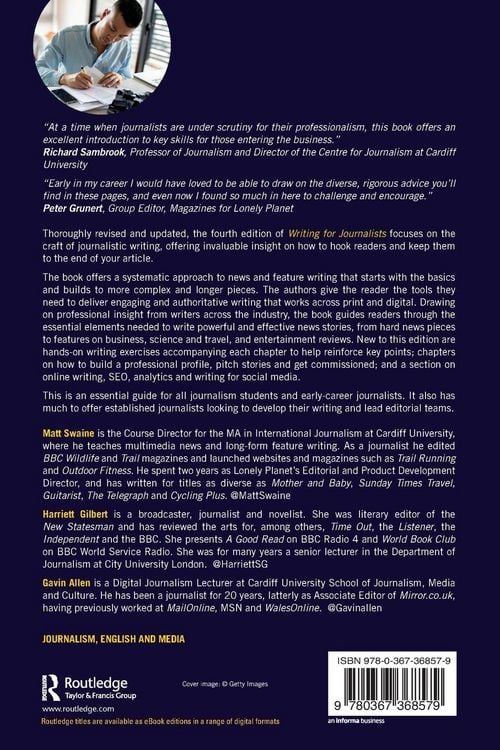 Produktbild: Writing for Journalists