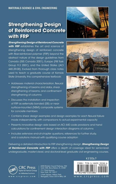Produktbild: Strengthening Design of Reinforced Concrete with FRP