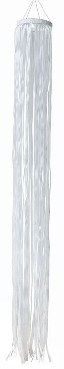 Produktbild: Feenwindspiel Feng Shui "White" rund gro&szlig; 10x110 cm