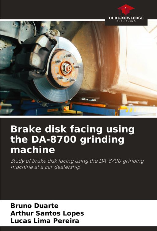 Produktbild: Brake disk facing using the DA-8700 grinding machine