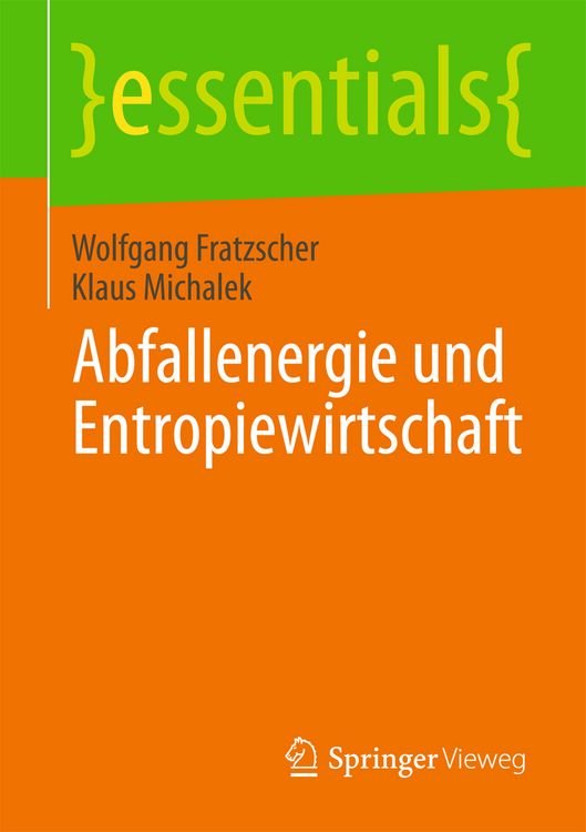 Produktbild: Abfallenergie und Entropiewirtschaft