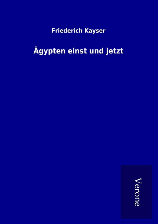 Produktbild: &Auml;gypten einst und jetzt