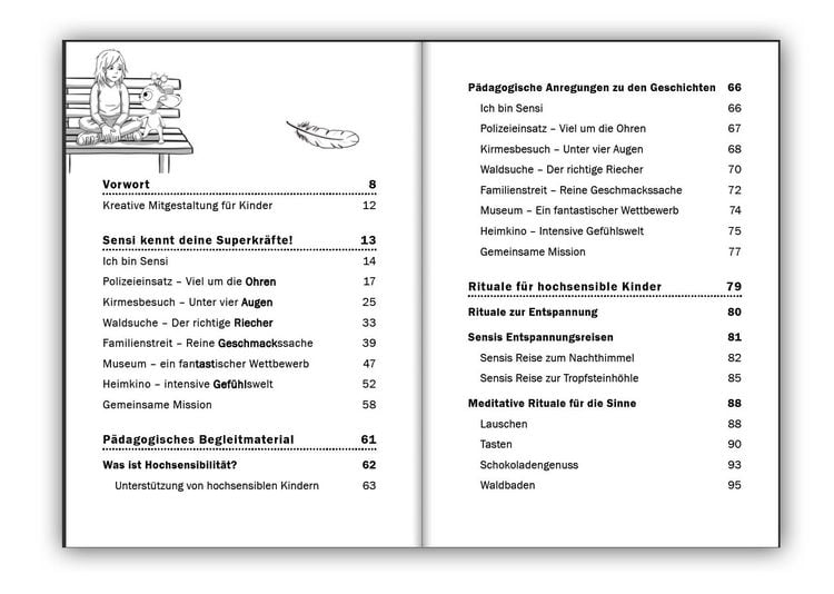 Produktbild: Sensi kennt deine Superkr&auml;fte! Was hochsensible Kinder brauchen: Mutmach-Geschichten, Selbstregulation und entspannende Rituale